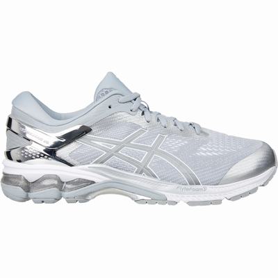 Férfi Asics Gel-Kayano 26 Platinum Futócipő AS6754120 Szürke/Titán